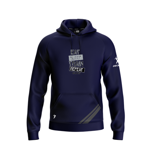 [FOLHSMNV-YXS-LOGO3] Decker Summit Hoodie (Youth XS, Navy, Logo 3)