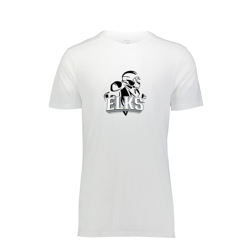 [FTSCUBWH-AS-LOGO2] Decker Men's Tri-Blend T-Shirt - Short Sleeve (Adult S, White, Logo 2)