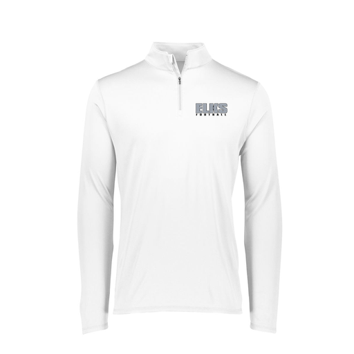 [FTLQFLWH-FAXS-LOGO1] Decker Women's Flex-Lite 1/4 Zip Shirt (Female Adult XS, White, Logo 1)