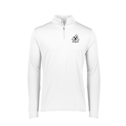 [FTLQFLWH-FAXS-LOGO2] Decker Women's Flex-Lite 1/4 Zip Shirt (Female Adult XS, White, Logo 2)