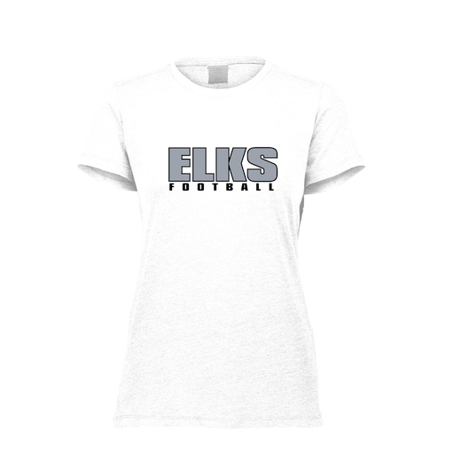 [FTSCUBWH-FAXS-LOGO1] Decker Women's Tri-Blend T-Shirt - Short Sleeve (Female Adult XS, White, Logo 1)
