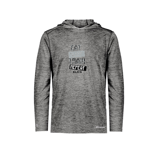 [FOLHCGBK-YS-LOGO3] Decker Youth Charge Hoodie (Youth S, Black, Logo 3)