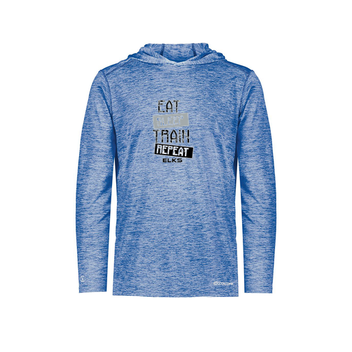 [FOLHCGRY-YS-LOGO3] Decker Youth Charge Hoodie (Youth S, Royal, Logo 3)