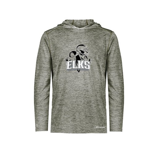 [FOLHCGGY-YS-LOGO2] Decker Youth Charge Hoodie (Youth S, Gray, Logo 2)